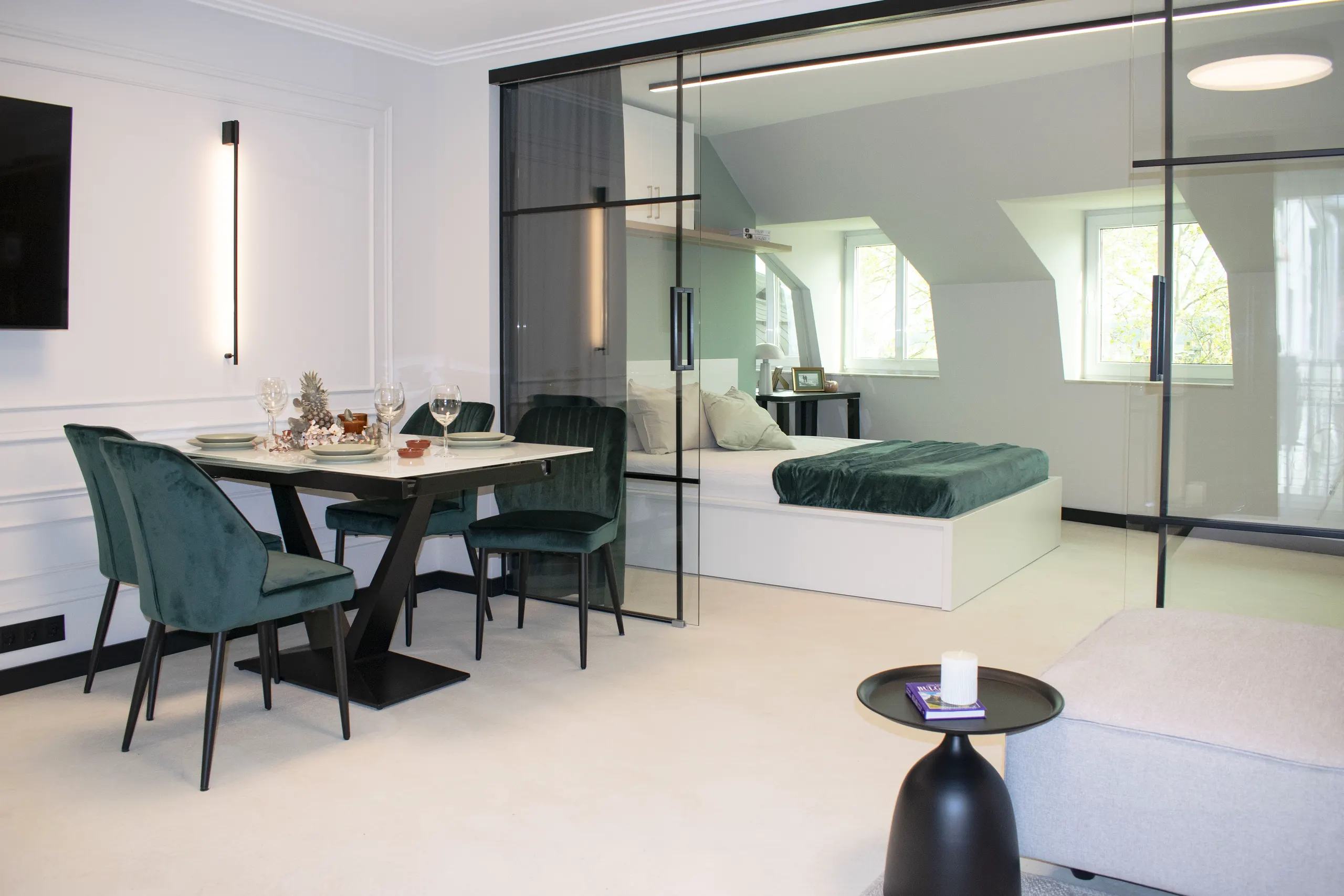 Rooftop Transformation: From Office to Elegant Urban Dwelling