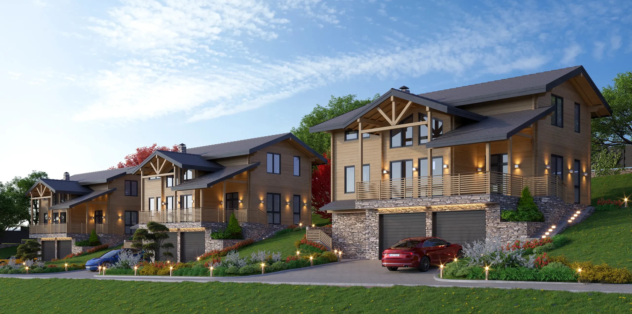 The Mountain Trio: Harmony & Height